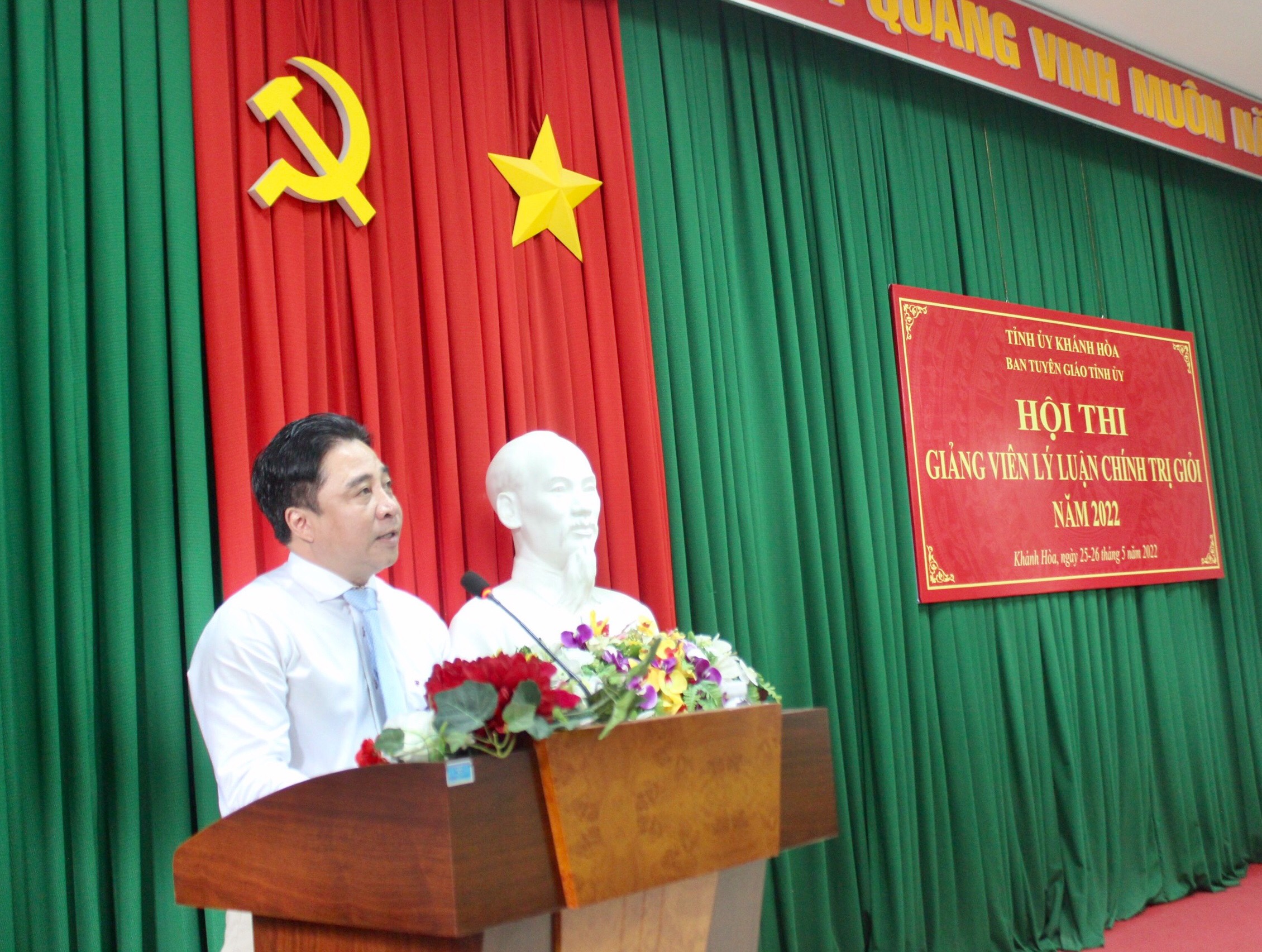 Khai mạc Hội thi Giảng viên lý luận chính trị giỏi năm 2022